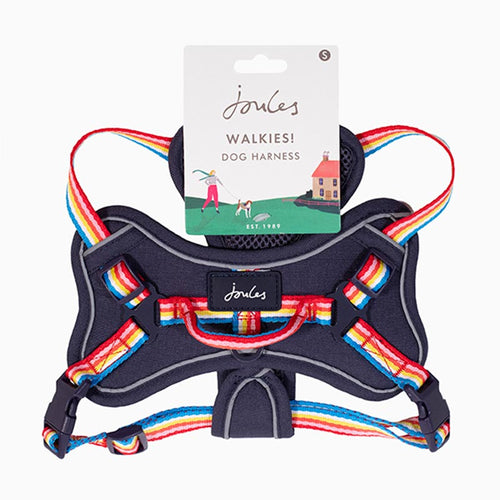 Joules Rainbow Dog Harness image 0