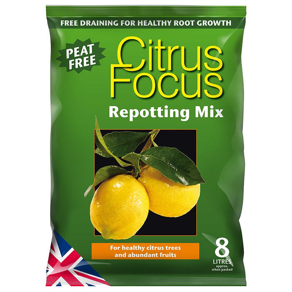 Growth Technology Citrus Focus Peat Free Repotting Mix (8 litres) image 0