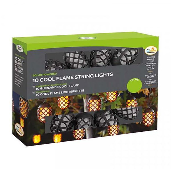 Smart Solar 10 Cool Flame String Lights image 3