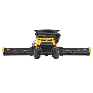 Britains New Holland CR11 Combine With Draper & Corn Heads Product Rear View