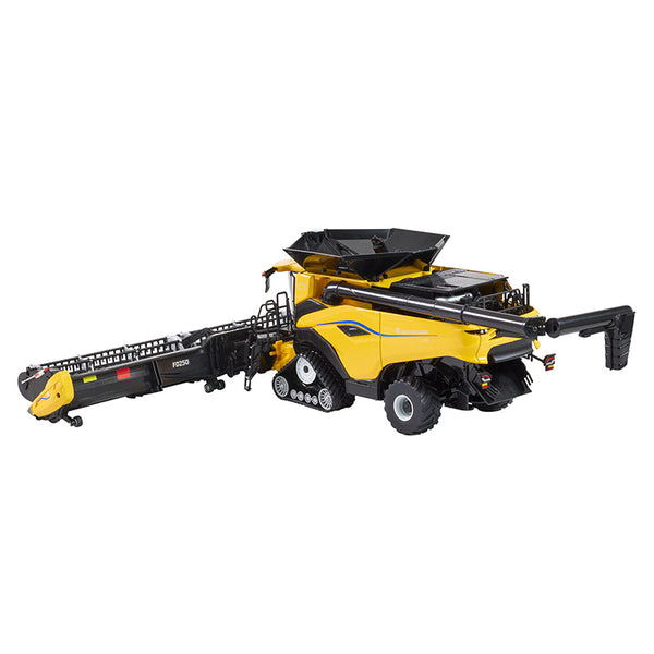 Britains New Holland CR11 Combine With Draper & Corn Heads Product Side View