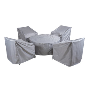 Hartman Covers for Buxton / Oakley Cosy Fire Pit Lounge Set