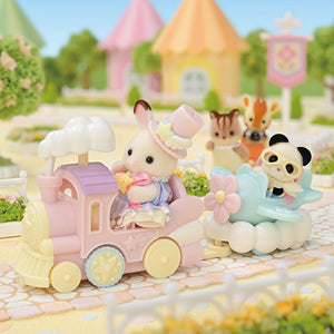 Sylvanian Families 'Amusement Park Ride Set  - Plane & Train' image 8
