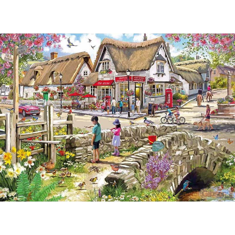 Gibsons Daffodils & Ducklings 1000 Piece Jigsaw Puzzle image 0