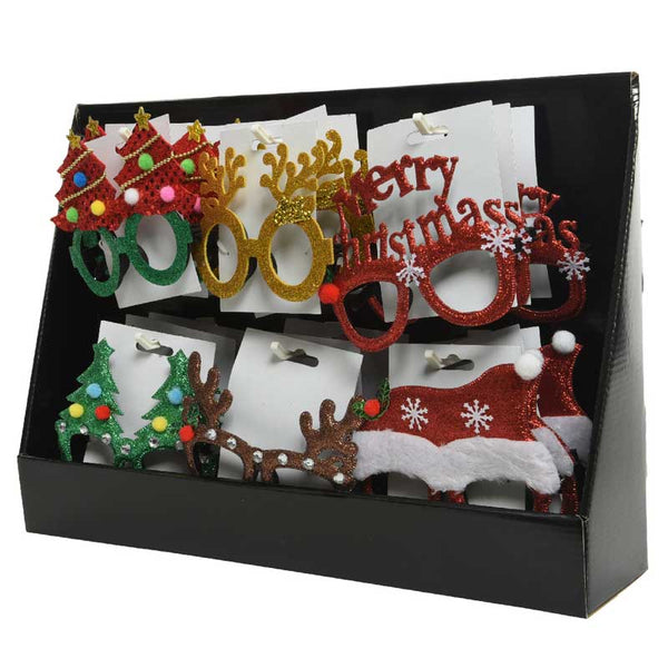 Christmas Glasses (Assorted Designs) image 1
