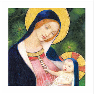 Woodmansterne Madonna with Child Christmas Card image 0