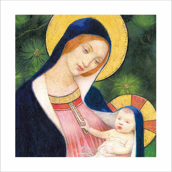 Woodmansterne Madonna with Child Christmas Card image 0