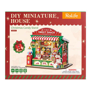 Rolife 'Christmas Candy Stand' DIY Miniature House image 2