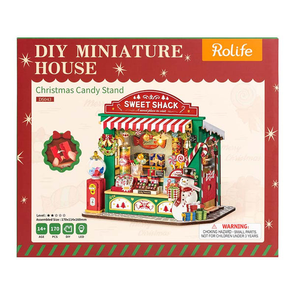 Rolife 'Christmas Candy Stand' DIY Miniature House image 2