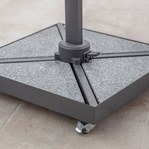 Bramblecrest Cantilever Parasol Base Frame with Wheels (Granite not included) image 2
