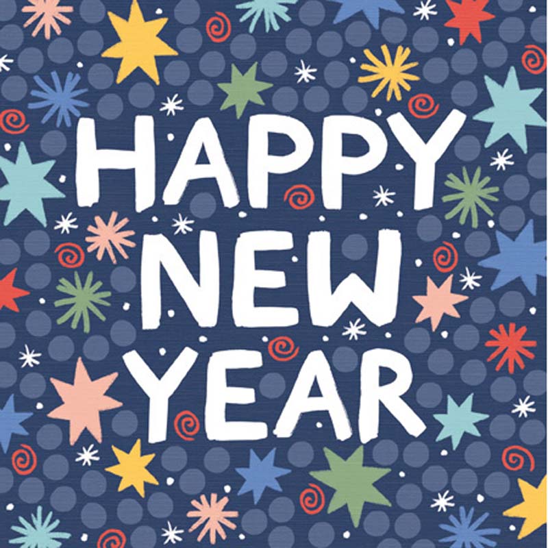 Woodmansterne Happy New Year Card image 0
