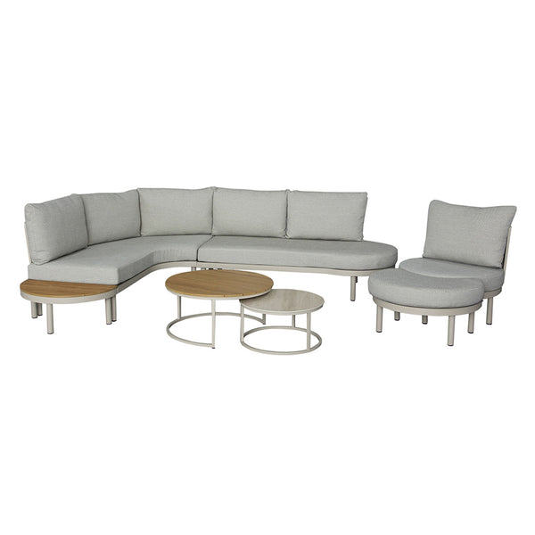 Bramblecrest Miami 5-Seater L-Shape Outdoor Sofa Set image 7