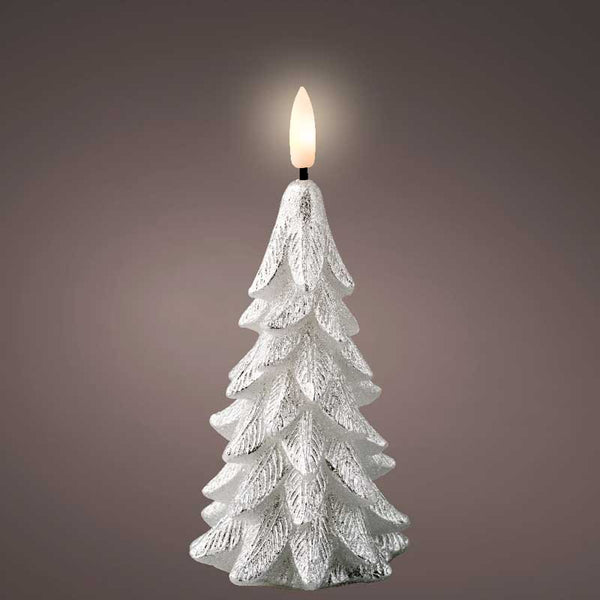Lumineo Silver LED Tree Candle image 3
