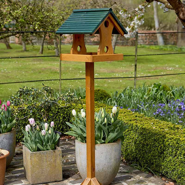 Tom Chambers Walton Handcrafted Bird Table image 0