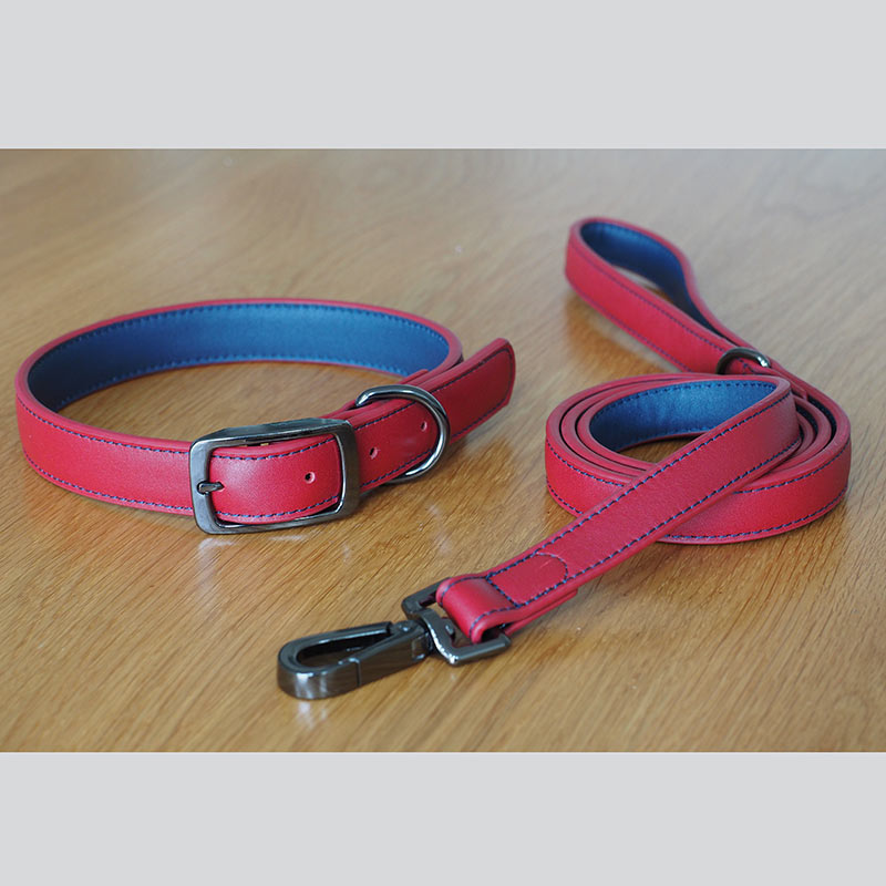 Zoon Luxe Leather Ruby WalkAbout Dog Lead image 0