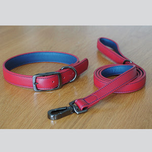 Zoon Luxe Leather Ruby WalkAbout Dog Lead image 0