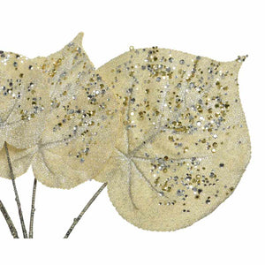 Everlands Champagne Leaf Spray (68cm) image 1