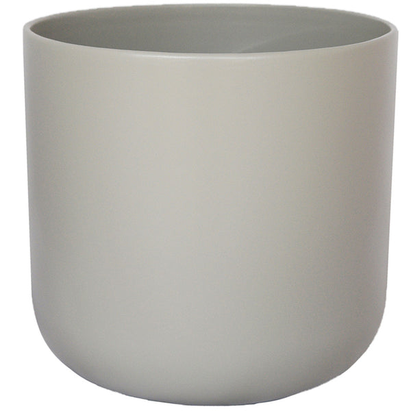 Ivyline Lisbon Indoor Planter Range - Light Grey, 20.5cm image
