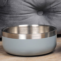 Zoon ThermaBowl Dog Bowl in Slate image 0
