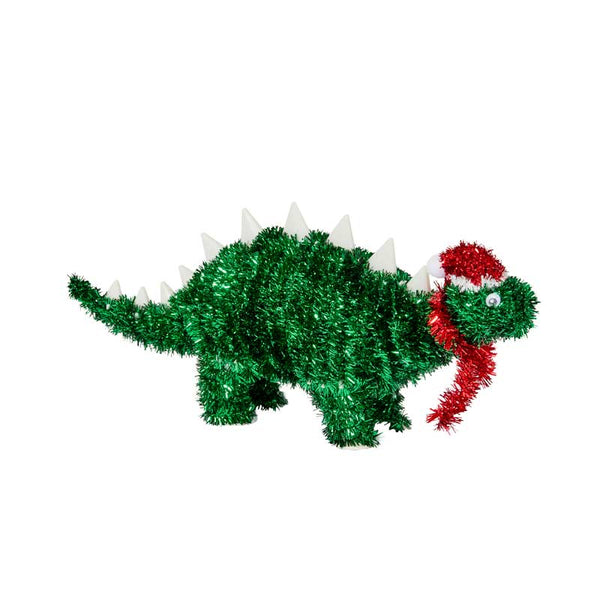 Three Kings Festive Tinsel Dinosaurs - Tinsel Steg image