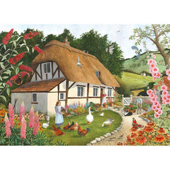 House of Puzzles Pretty As A Picture Big 500 Piece Jigsaw Puzzle image 0