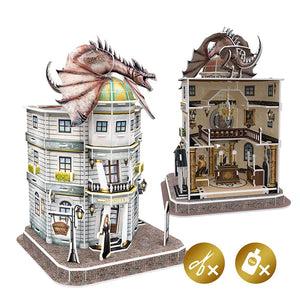 Harry Potter Diagon Alley Gringotts Bank 3D Jigsaw Puzzle image 2