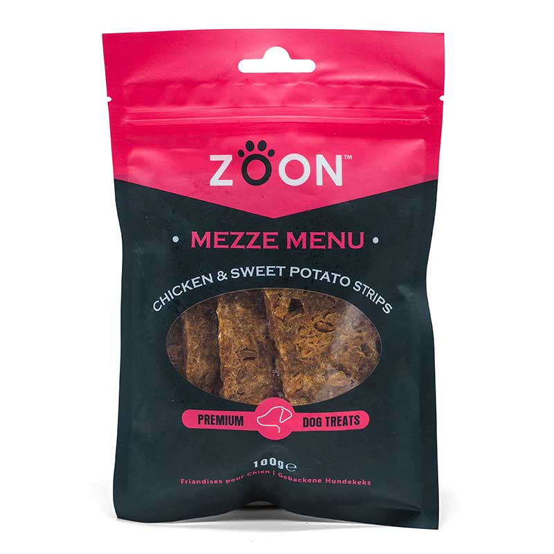 Zoon Mezze Menu Chicken & Sweet Potato Strips (100g) image 0