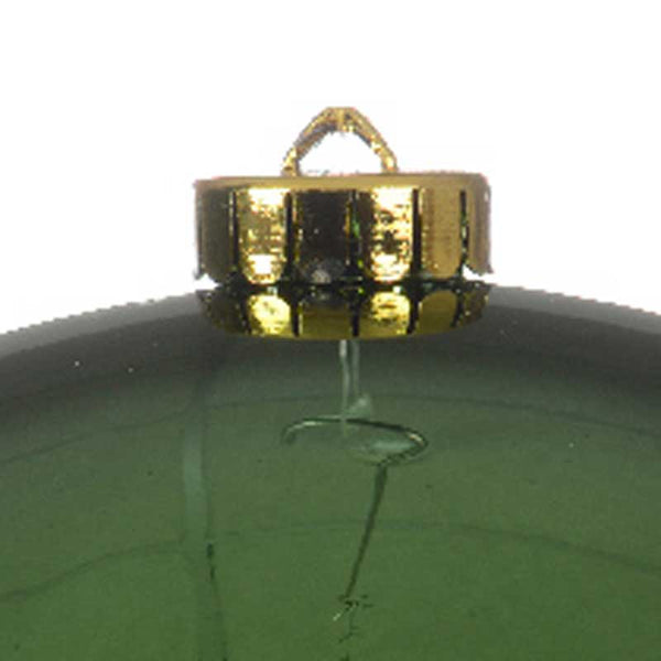 Decoris Large Shatterproof Bauble in Pine Green image 1