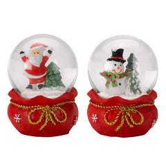 Three Kings Red Velvet SnowSpheres (Assorted Designs) image 0