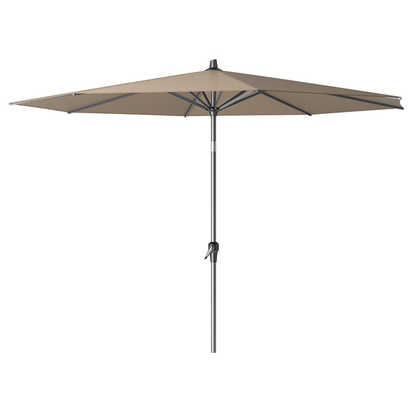 Platinum Riva 3m Round Crank & Tilt Parasol – Taupe image 10