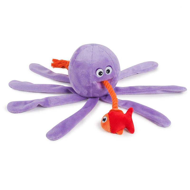 Zoon OctoPoochie Tugga Fish Dog Toy image 0