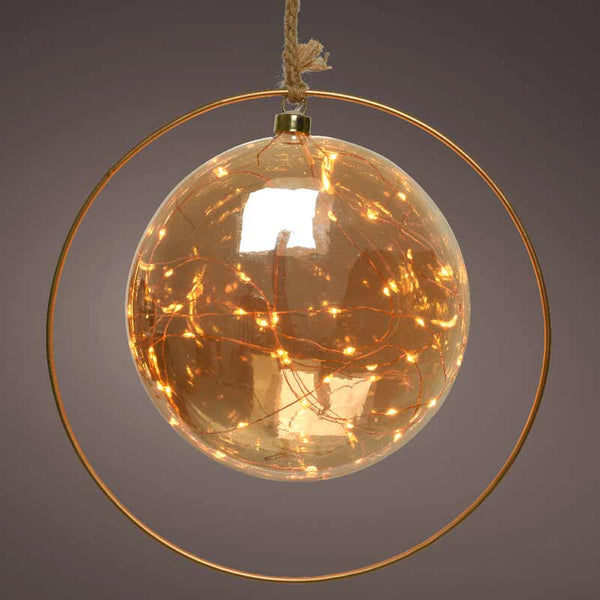 Lumineo Micro LED Hanging Ball with Hoop image 3