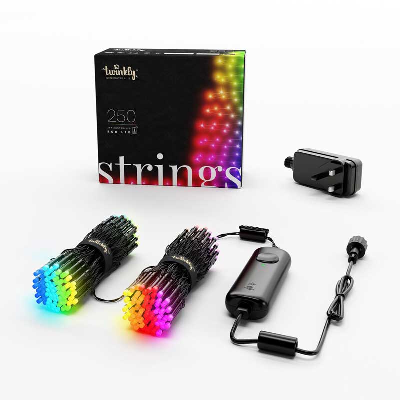 Twinkly 250 App-Controlled LED Fairy Lights - Gen II image 0