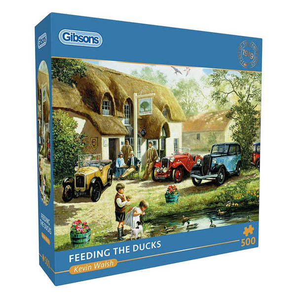 Gibsons Feeding the Ducks 500 Piece Jigsaw Puzzle image 3