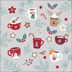 Ambiente Paper Napkins - Hot Drinks (Pack of 20) image 0