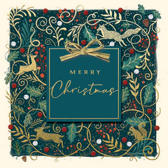 Ling Design Luxury Christmas Cards - Festive Foliage (Pack of 5) image 0