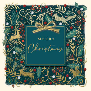 Ling Design Luxury Christmas Cards - Festive Foliage (Pack of 5) image 0
