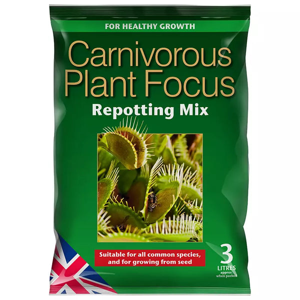 Growth Technology Carnivorous Plant Focus Repotting Mix (3 litre) image 0