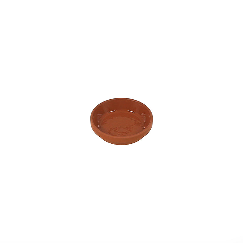 Woodlodge Spang Terracotta Glazed Saucer image 0