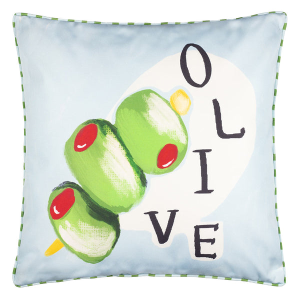 Furn Mediterranean Olive Outdoor Cushion, 45 x 45cm image 1