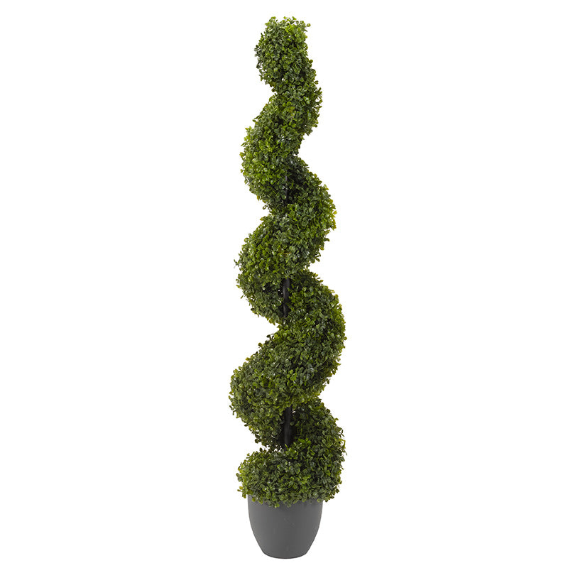 Smart Garden 150cm Artificial Topiary Boxwood Twirl image 0