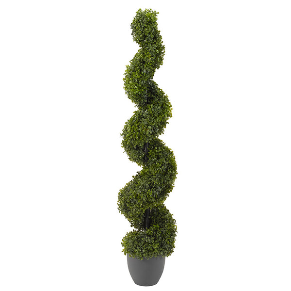 Smart Garden 150cm Artificial Topiary Boxwood Twirl image 1