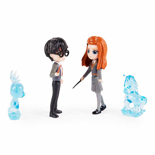 Wizarding World, Magical Minis Harry Potter and Ginny Weasley Patronus Friendship Set, Ages 5+ image 1
