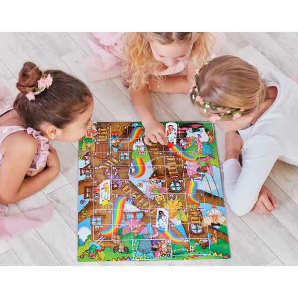 Orchard Toys Fairy Snakes & Ladders and Ludo Games image 5
