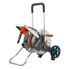 GARDENA CleverRoll Hose Trolley M Easy Metal Set with 25m FLEX Hose image 0