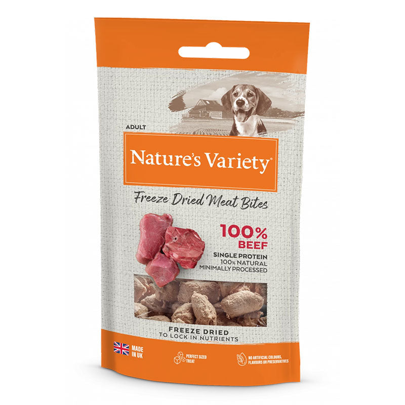 Nature's Variety Freeze Dried Meat Bites image 0