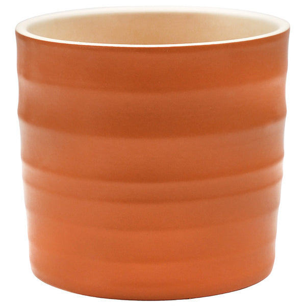 Ivyline Hadleigh Matt Indoor Planter Range - Amber, 20cm image