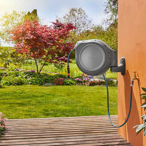 GARDENA Wall-Mounted RollUp Hose Box & Hose (30m) image 1