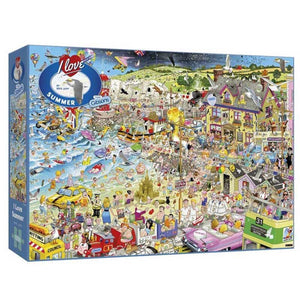 Gibsons I Love Summer 1000 Piece Jigsaw Puzzle image 1