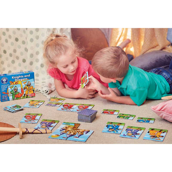 Orchard Toys Knights & Dragons Matching Game image 2